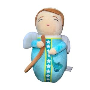 St. Rafael the Archangel Plush Shining Light Doll 10"